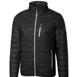 Cutter & Buck Rainier PrimaLoft Mens Eco Insulated Full Zip Puffer Jacket